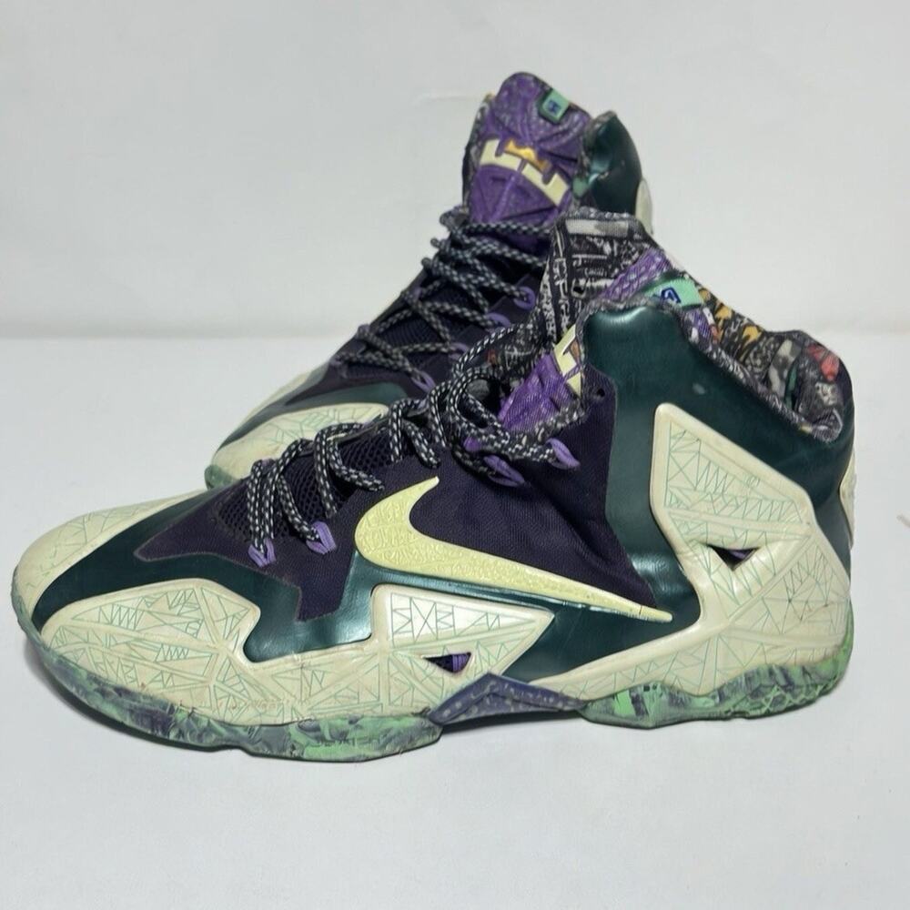 647780 735 Nike LeBron 11 Premium ASG Nola Gumbo Multicolor LeBron Size 8 Mens